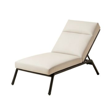 Square Arm Chaise Lounge