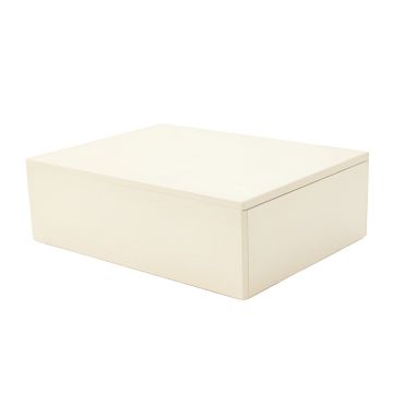 Ridge Branch Desktop Monitor Riser - Cream