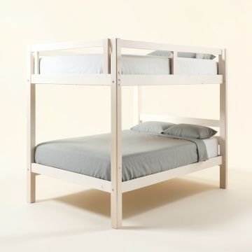 Mccarter Over Solid Wood Standard Bunk Bed (synthetic illustration; no displayed measurements)