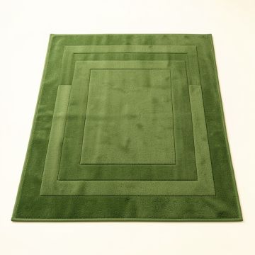 Cliff Bend Rectangular Outdoor Rug - Green (synthetic illustration; no displayed measurements)