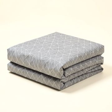 Geometric Sheet Set (synthetic illustration; no displayed measurements)