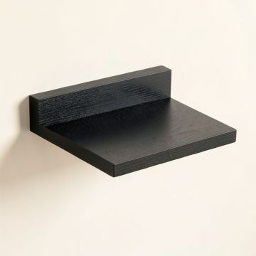 Cove Dell Wall-Mounted Cat Perch - Black (synthetic illustration; no displayed measurements)