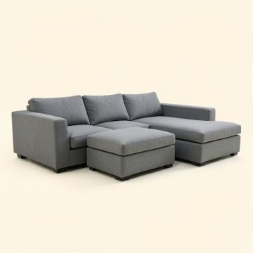 Caswell 112 '' Wide Velvet Right Hand Facing Sleeper Sectional (synthetic illustration; no displayed measurements)