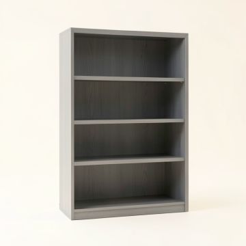 Cedar Branch Freestanding Bookcase - Gray (synthetic illustration; no displayed measurements)