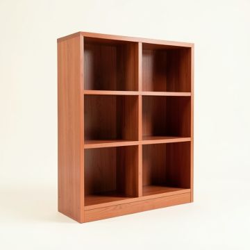 Cove Crossing Freestanding Bookcase - Terracotta (synthetic illustration; no displayed measurements)