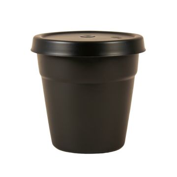 Jarosz Repurposed Basket Recycled Tire Pot Planter With Lid