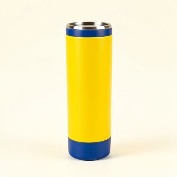 Bird With Sunflower 16 Oz Travel Tumbler (synthetic illustration; no displayed measurements)