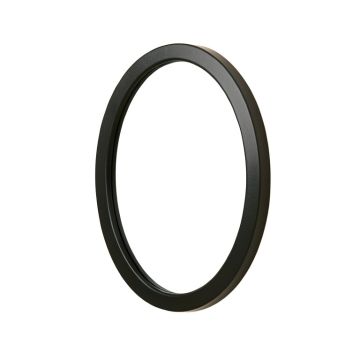 Willow Bluff Framed Wall Mirror - Black