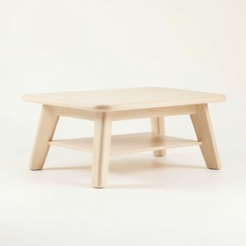 Clay Crossing Coffee Table - Ivory (synthetic illustration; no displayed measurements)