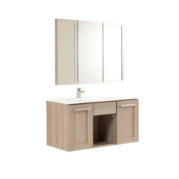 Ivery 33 '' Wall-Mounted Single Bathroom Vanity Set