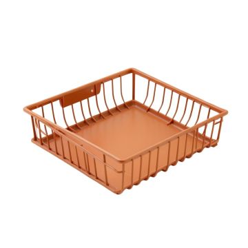 Bay Dale Empty Under-Desk Cable Tray - Terracotta