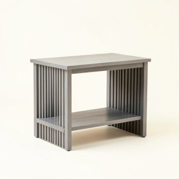 Aspen Bluff Small Writing Desk - Gray (synthetic illustration; no displayed measurements)