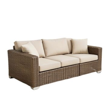 Aliza 4 Piece Rattan Sofa Seating Group With Cushions