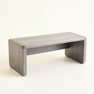 Summit Dell Indoor Bench - Gray (synthetic illustration; no displayed measurements)