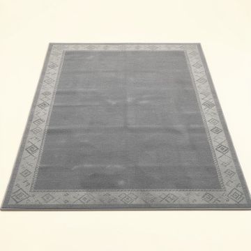 Dawn Canyon Rectangular Area Rug - Gray (synthetic illustration; no displayed measurements)