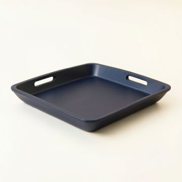 Aspen Crossing Serving Tray - Navy (synthetic illustration; no displayed measurements)