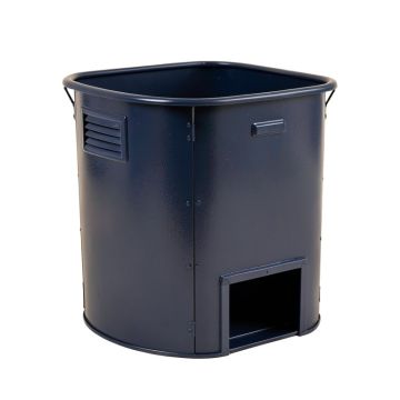 Vale Arc Closed Garden Compost Bin - Navy