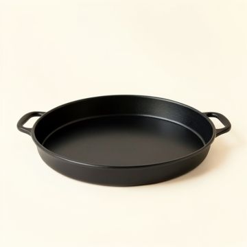 Fern Canyon Serving Tray - Black (synthetic illustration; no displayed measurements)
