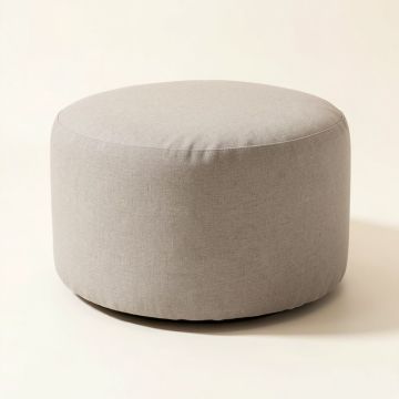 20 '' Round Pouf (synthetic illustration; no displayed measurements)