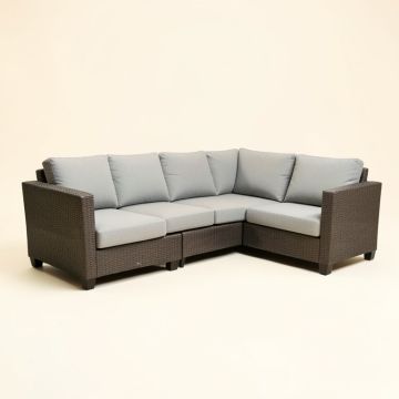 Jacksonville 5 Piece Sofa Seating Group With Cushions (synthetic illustration; no displayed measurements)