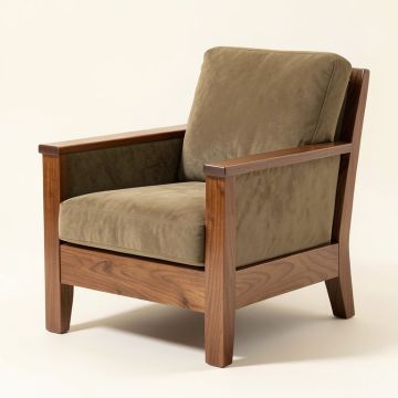 Beachwood 25.375 '' Wide Armchair (synthetic illustration; no displayed measurements)
