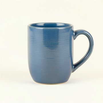 Juniper Branch Ceramic Mug - Blue (synthetic illustration; no displayed measurements)