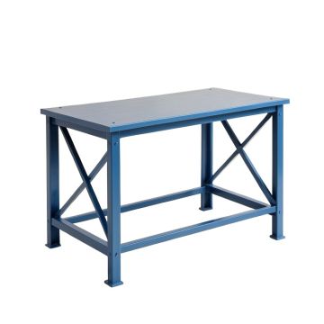 Flint Brook Empty Workshop Workbench - Blue
