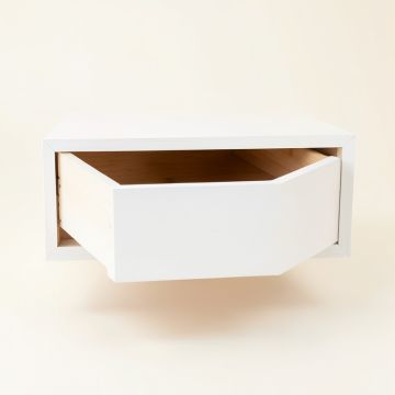 Aspen Falls Under-Desk Drawer Unit - White (synthetic illustration; no displayed measurements)