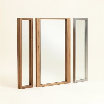 Alkea Modern Mirror Set (synthetic illustration; no displayed measurements)