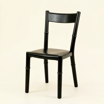 Dawn Crossing Dining Chair - Black (synthetic illustration; no displayed measurements)