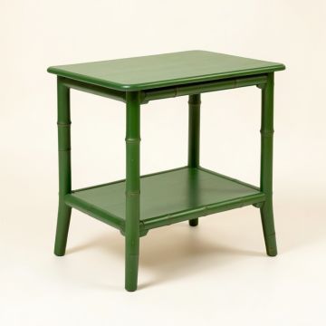 Birch Crest Side Table - Green (synthetic illustration; no displayed measurements)