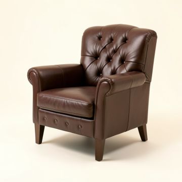 Brussels 35.83 '' Wide Tufted Club Chair (synthetic illustration; no displayed measurements)