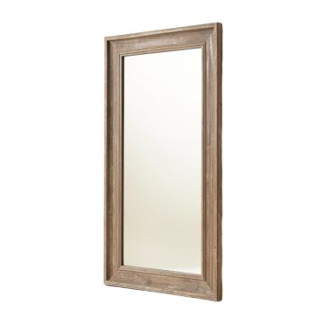 Talmadge Coastal Beveled Distressed Full Length Mirror