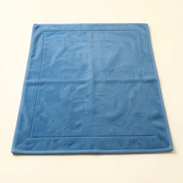 Holly Edge Bath Mat - Blue (synthetic illustration; no displayed measurements)