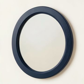 Laurel Brook Framed Wall Mirror - Navy (synthetic illustration; no displayed measurements)