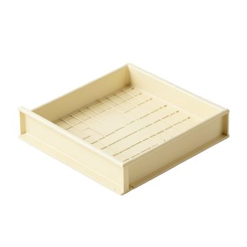 Aspen Edge Empty Under-Desk Cable Tray - Cream