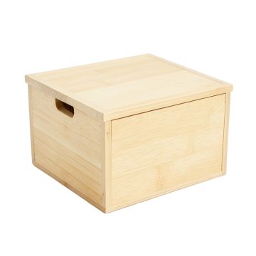 Pine Arc Low Toy Storage Unit - Ivory