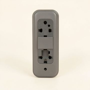 6-Outlet Pivot Plug Surge Protector Wall Mounted Power Strip (synthetic illustration; no displayed measurements)