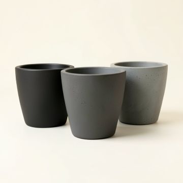 Vokolida 3 Piece Concrete Pot Planter Set (synthetic illustration; no displayed measurements)