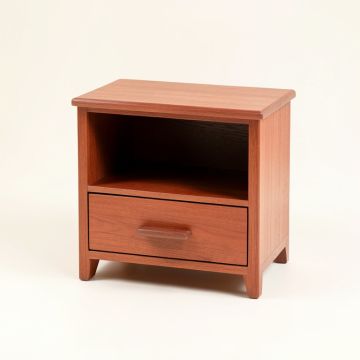 Juniper Crossing Nightstand - Terracotta (synthetic illustration; no displayed measurements)