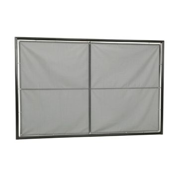 4 Ft. H X 2.5 Ft. W Moors Ellipses Vinyl Privacy Screen