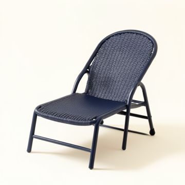 Hill Branch Outdoor Lounge Chair - Navy (synthetic illustration; no displayed measurements)