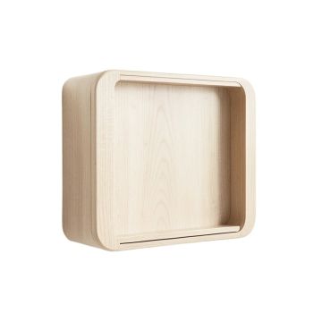 Dune Bend Wall-Mounted Entry Cabinet - Beige