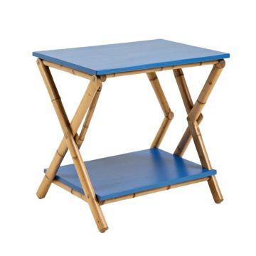 Summit Brook Side Table - Blue (synthetic illustration; no displayed measurements)