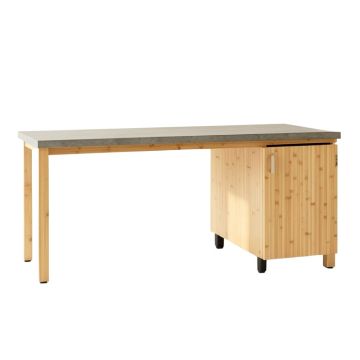 Moss Branch Empty Workshop Workbench - Gray