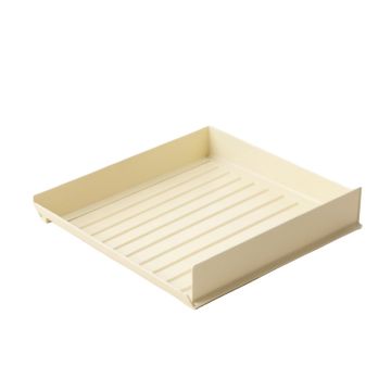 Willow Bridge Empty Under-Desk Cable Tray - Cream