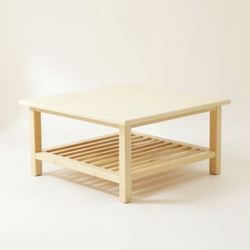 Lake Brook Coffee Table - Cream (synthetic illustration; no displayed measurements)