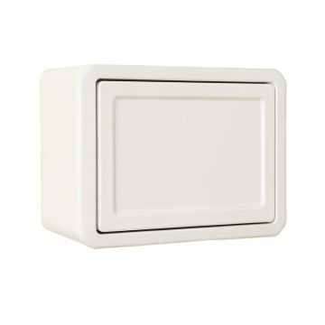 Juniper Canyon Wall-Mounted Entry Cabinet - White