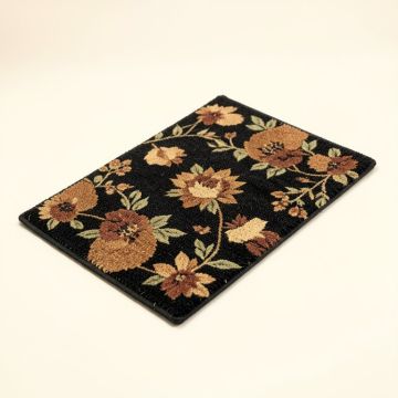 Berkay Floral Welcome 36 In . X 24 In . Outdoor Door Mat (synthetic illustration; no displayed measurements)