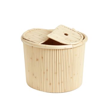 Spruce Brook Laundry Hamper - Ivory